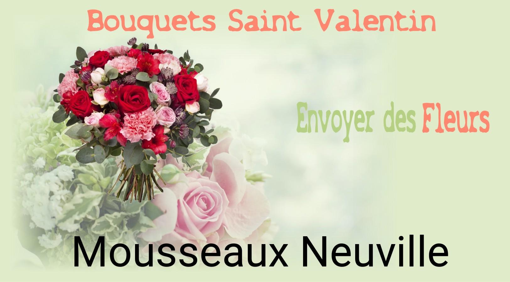 Roses de Saint-Valentin livrées à Mousseaux-Neuville